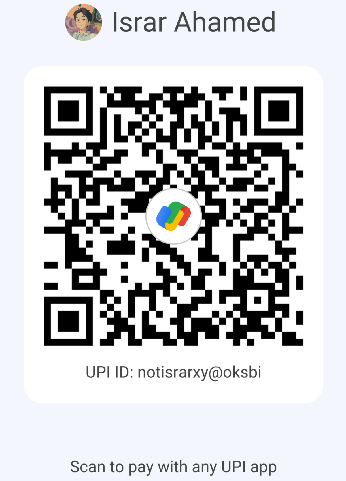 Scan QR to pay